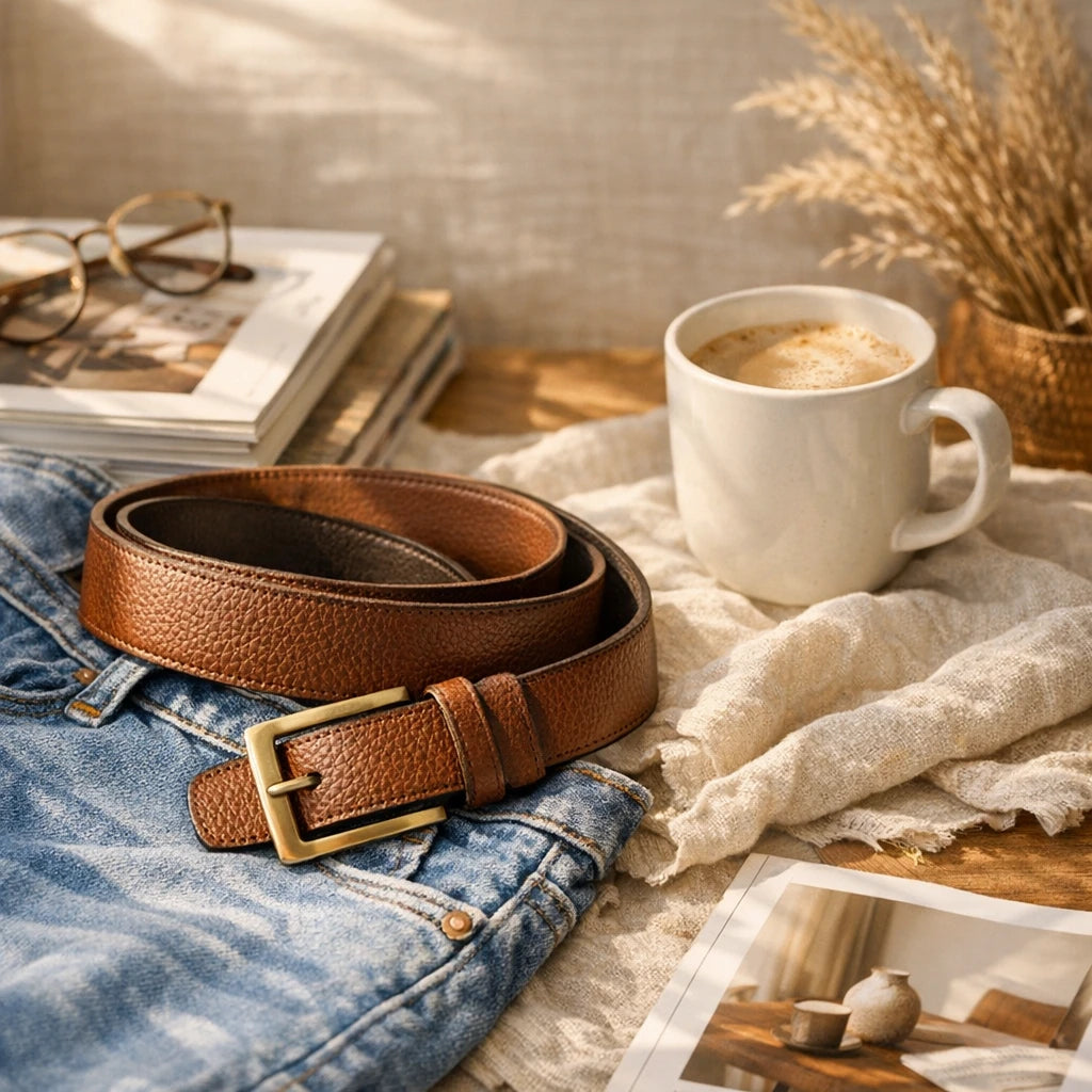 Women's casual belts for jeans, skirts, and everyday wear